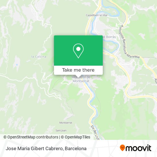 Jose Maria Gibert Cabrero map