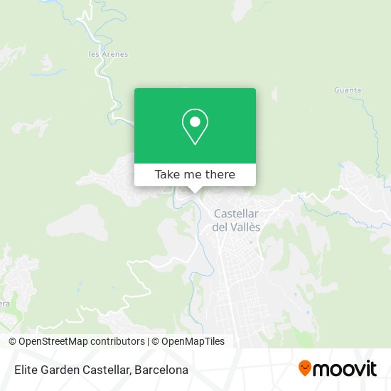 Elite Garden Castellar map