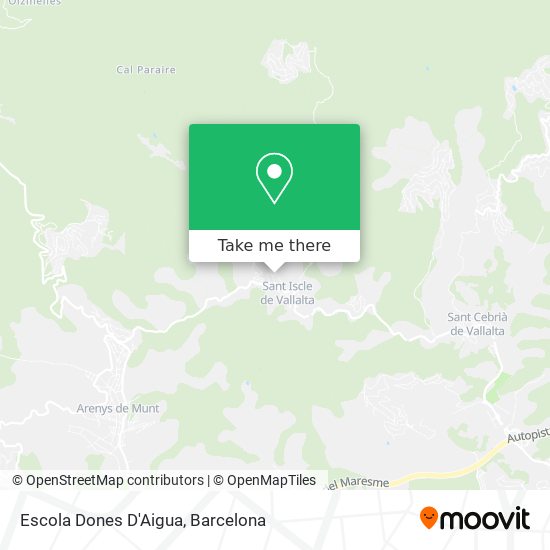 Escola Dones D'Aigua map