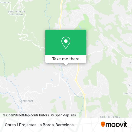 Obres I Projectes La Borda map