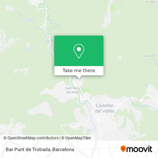 Bar Punt de Trobada map