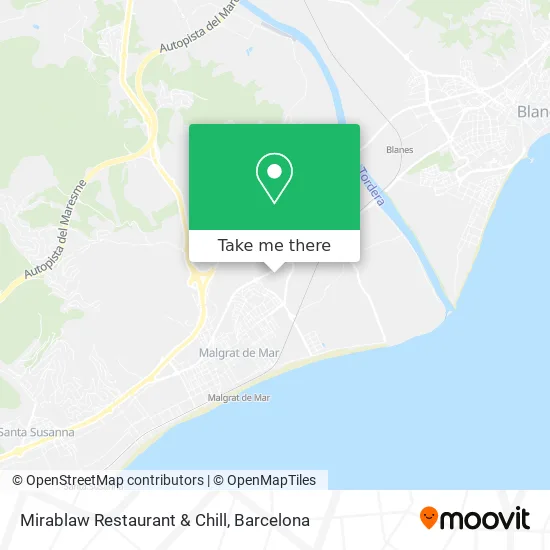 Mirablaw Restaurant & Chill map