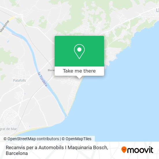 Recanvis per a Automobils I Maquinaria Bosch map