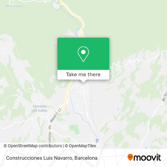 Construcciones Luis Navarro map