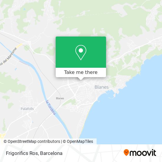 Frigorifics Ros map