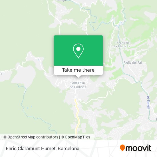 Enric Claramunt Humet map