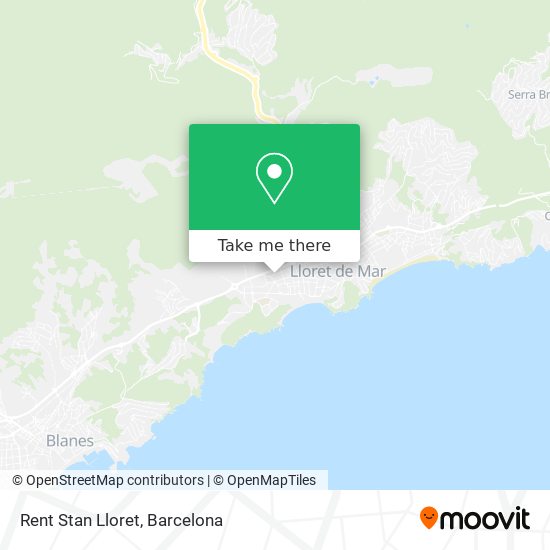 Rent Stan Lloret map