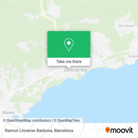 Ramon Lloveras Barbosa map