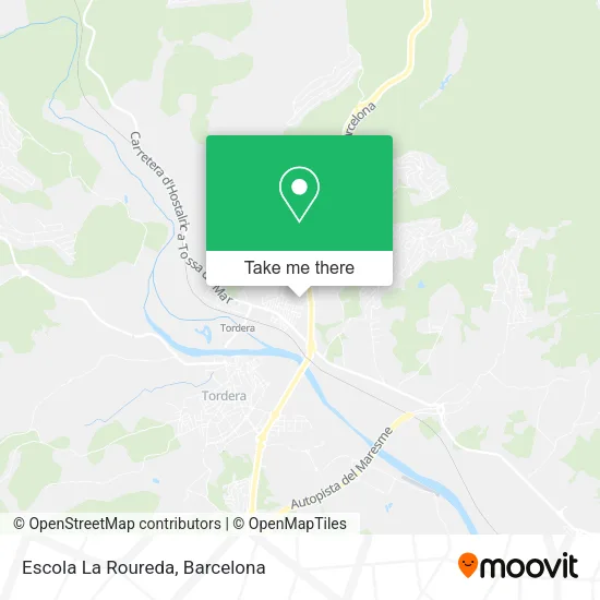 Escola La Roureda map