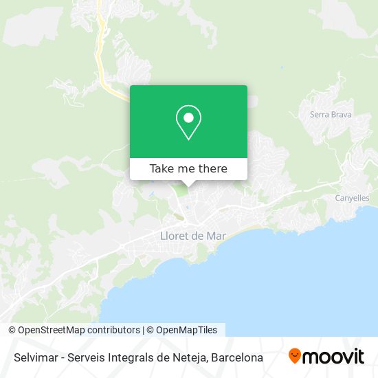 Selvimar - Serveis Integrals de Neteja map