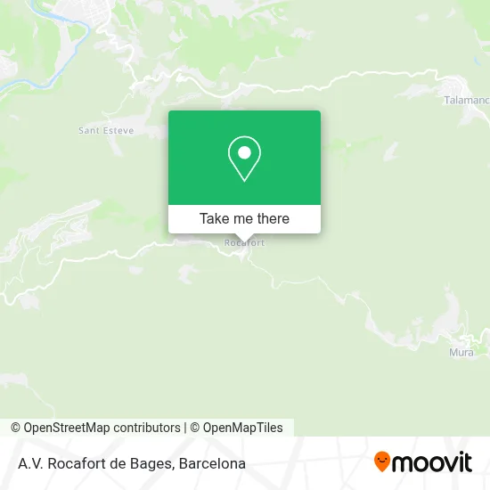A.V. Rocafort de Bages map