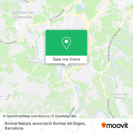 Bonsai Natura, associació Bonsai del Bages map