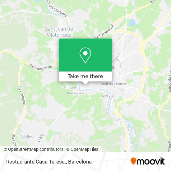 Restaurante Casa Teresa. map
