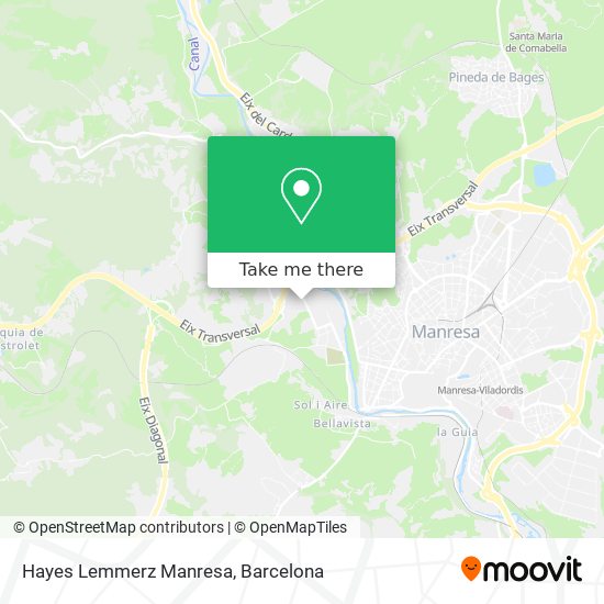 Hayes Lemmerz Manresa map