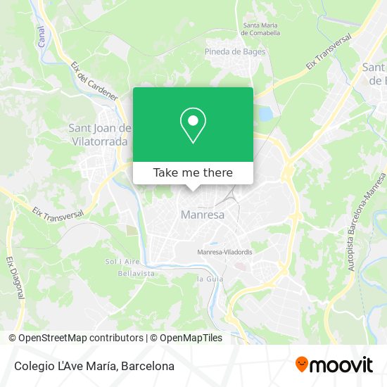 Colegio L'Ave María map