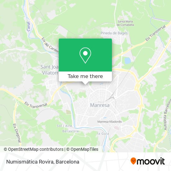 Numismática Rovira map