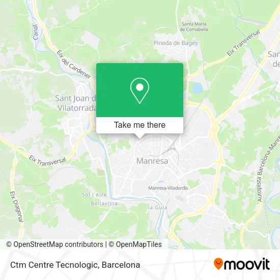 Ctm Centre Tecnologic map