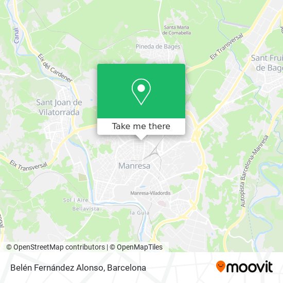 Belén Fernández Alonso map