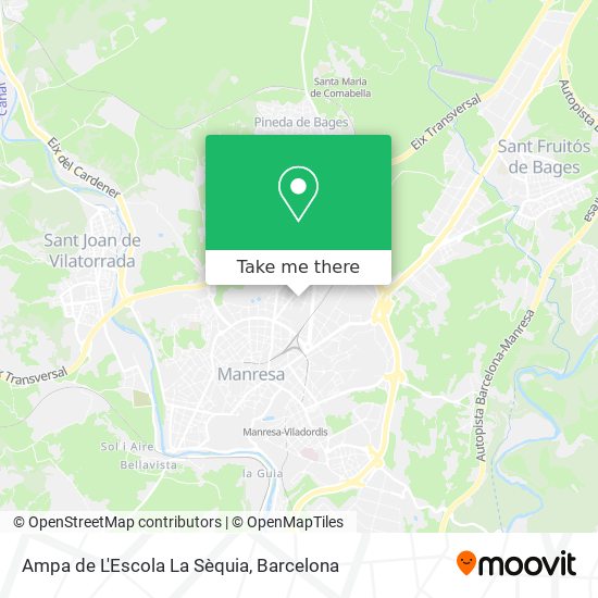Ampa de L'Escola La Sèquia map