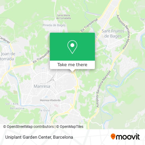 Uniplant Garden Center map