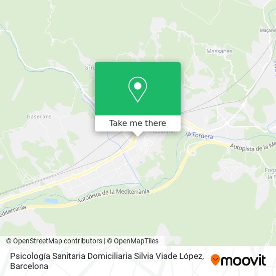 Psicología Sanitaria Domiciliaria Silvia Viade López map
