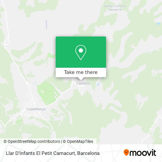 Llar D'Infants El Petit Camacurt map