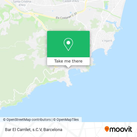 Bar El Carrilet, s.C.V map