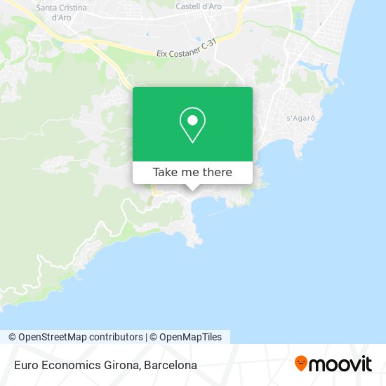 Euro Economics Girona map