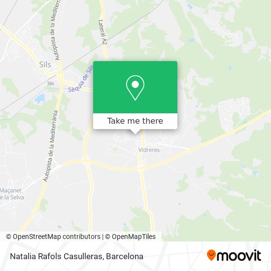 Natalia Rafols Casulleras map