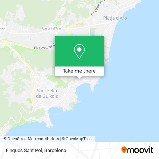 Finques Sant Pol map