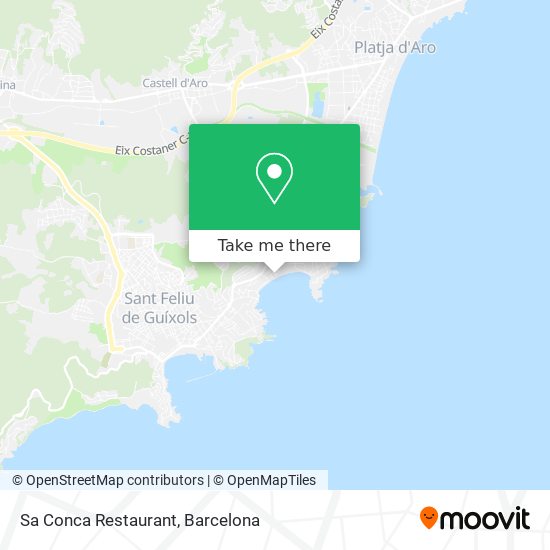 Sa Conca Restaurant map