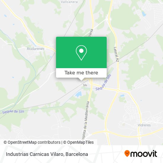 Industrias Carnicas Vilaro map