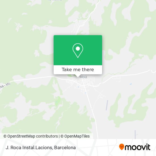 J. Roca Instal.Lacions map