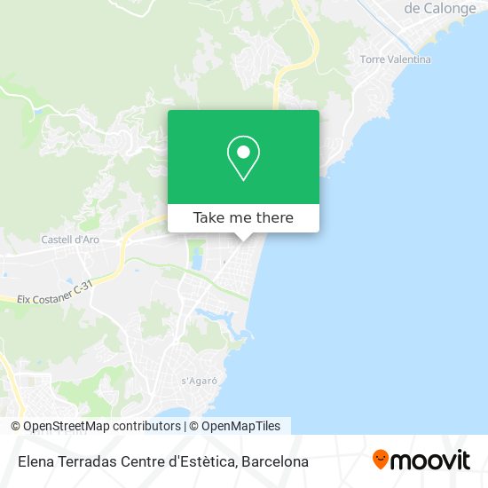 Elena Terradas Centre d'Estètica map