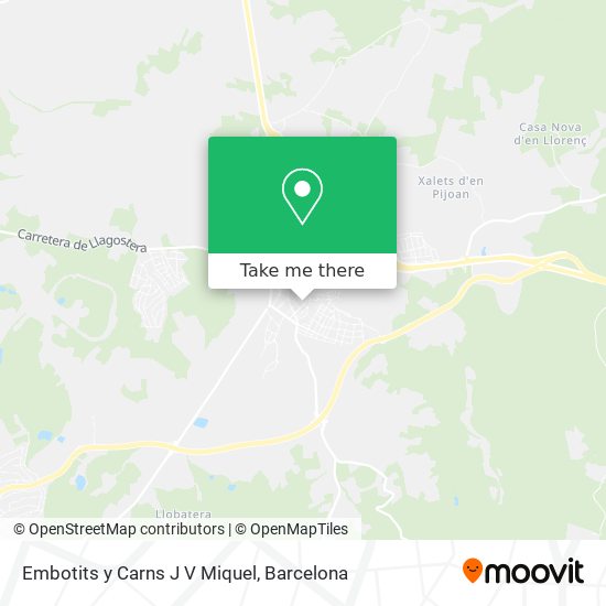 Embotits y Carns J V Miquel map
