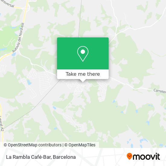La Rambla Café-Bar map