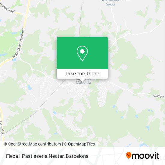 Fleca I Pastisseria Nectar map