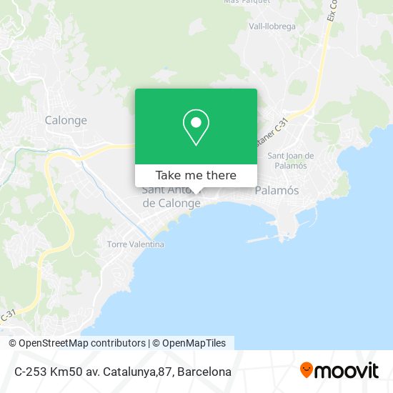 C-253 Km50 av. Catalunya,87 map