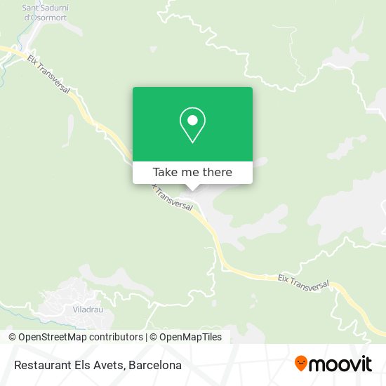 Restaurant Els Avets map