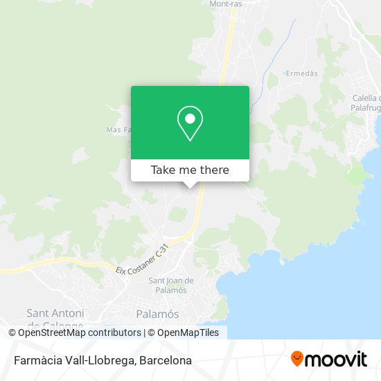 Farmàcia Vall-Llobrega map