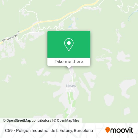 C59 - Poligon Industrial de L Estany map