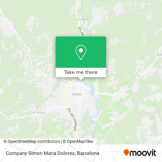 Company Simon Maria Dolores map