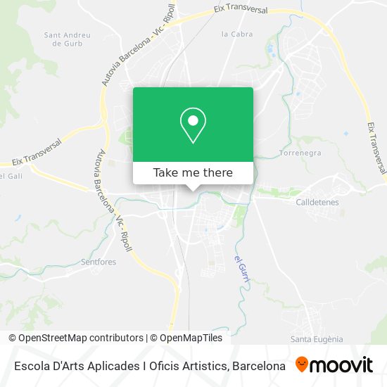 Escola D'Arts Aplicades I Oficis Artistics map