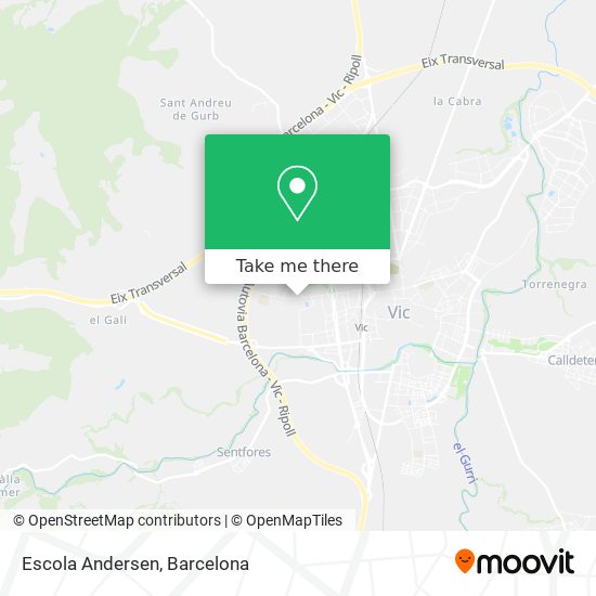 Escola Andersen map