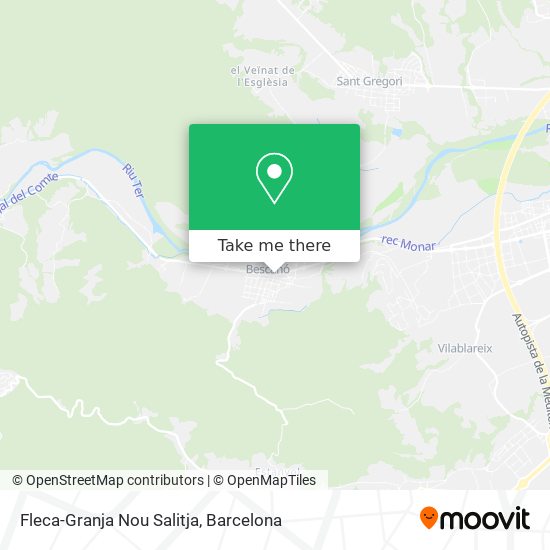 Fleca-Granja Nou Salitja map