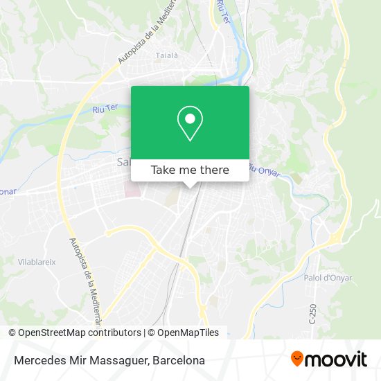 Mercedes Mir Massaguer map