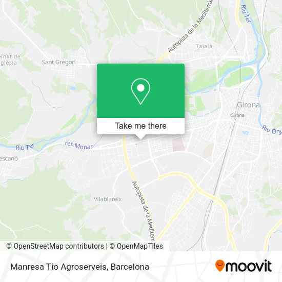 Manresa Tio Agroserveis map