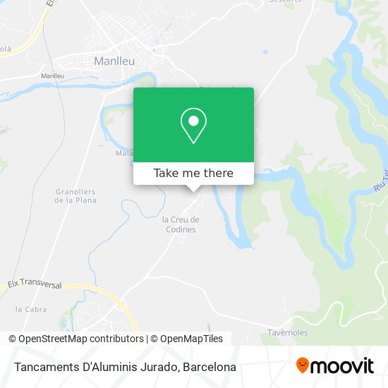 Tancaments D'Aluminis Jurado map