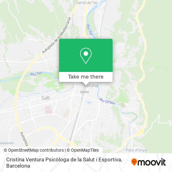 Cristina Ventura Psicòloga de la Salut i Esportiva map