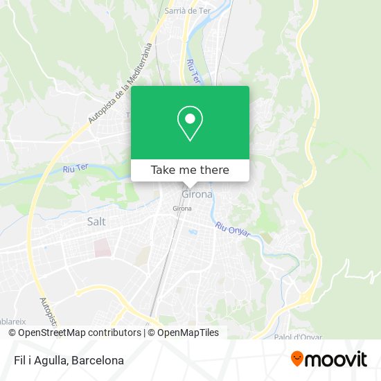 Fil i Agulla map